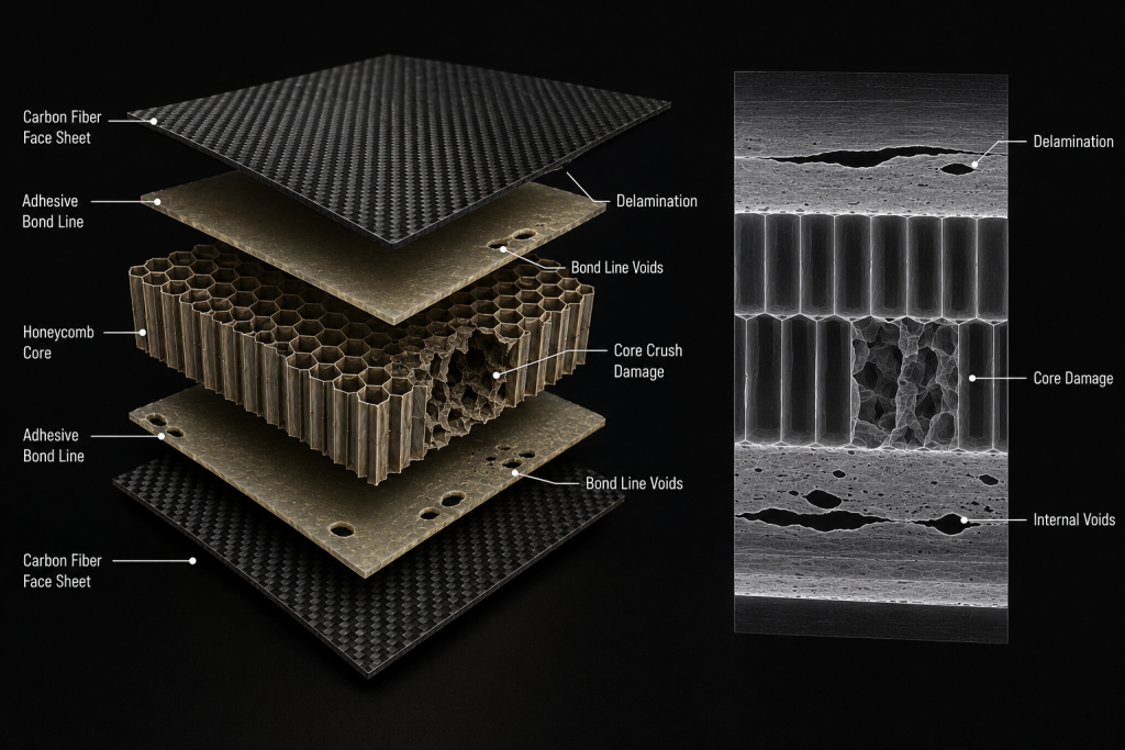 Composite material inspection