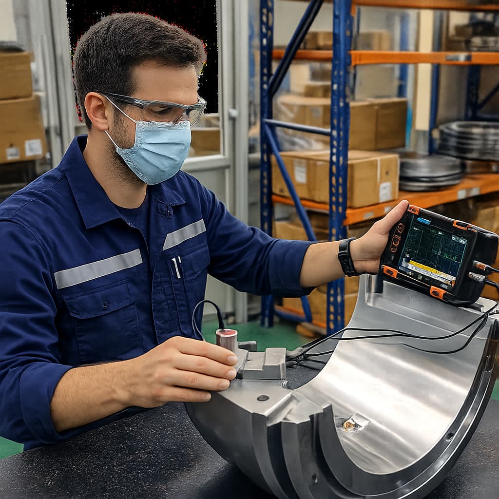 Ultrasonic-testing