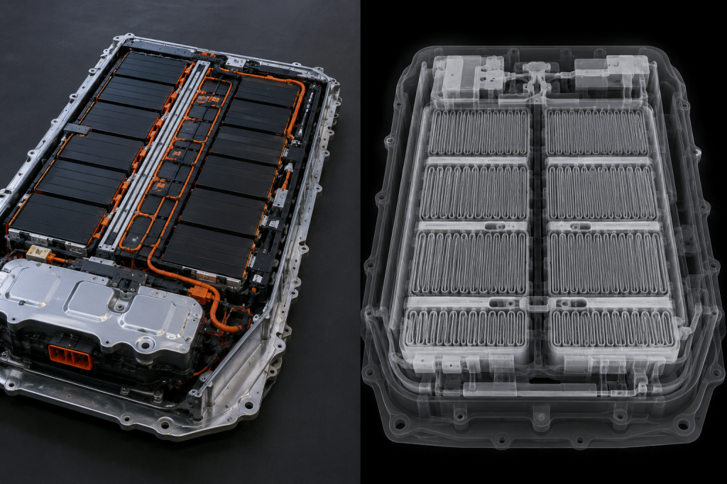 Industrial CT Scanning of EV Battery Pack