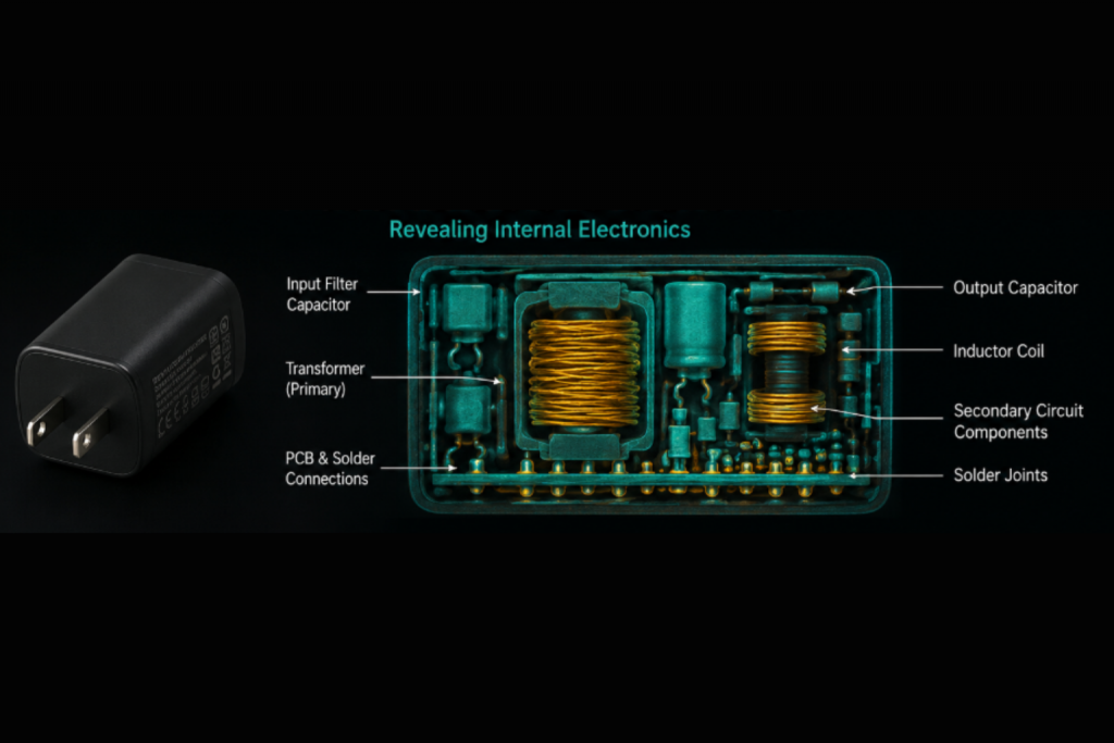 Can Industrial CT Reveal Inside a Power Adapter?